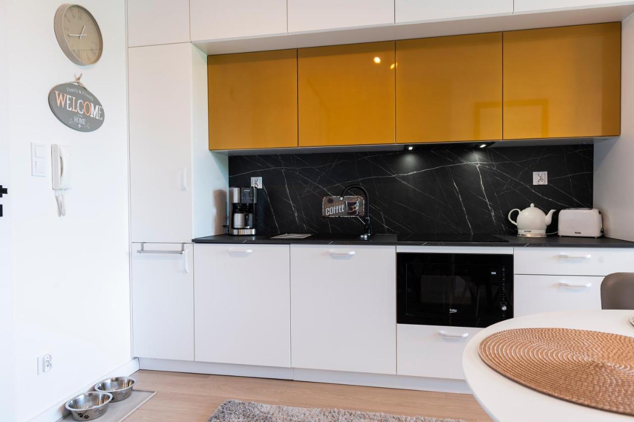 Blue Mare Posesja Kapitanska 70M Beach, Parking, Rowery Grzybowo  Bagian luar foto