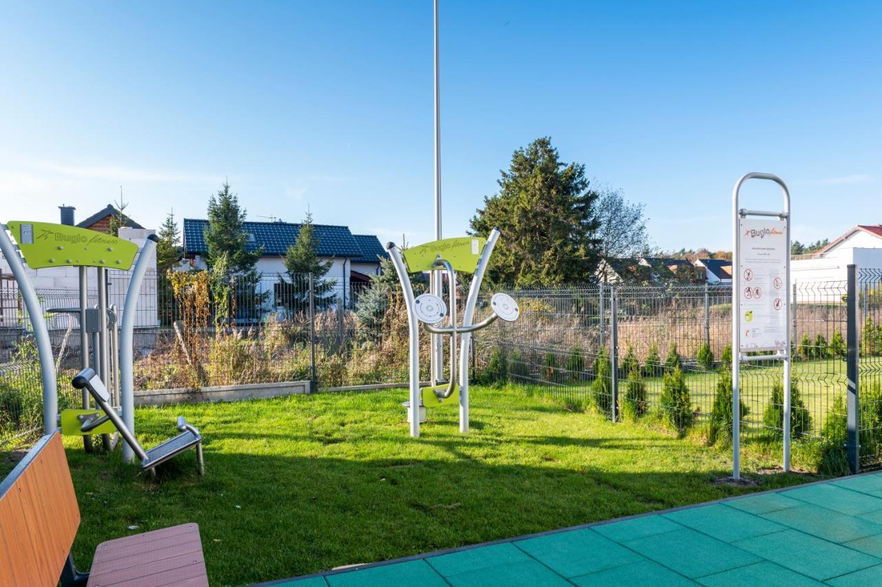 Blue Mare Posesja Kapitanska 70M Beach, Parking, Rowery Grzybowo  Bagian luar foto