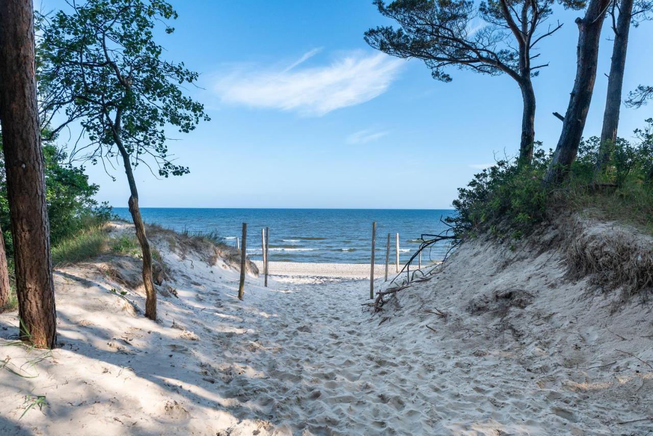 Blue Mare Posesja Kapitanska 70M Beach, Parking, Rowery Grzybowo  Bagian luar foto